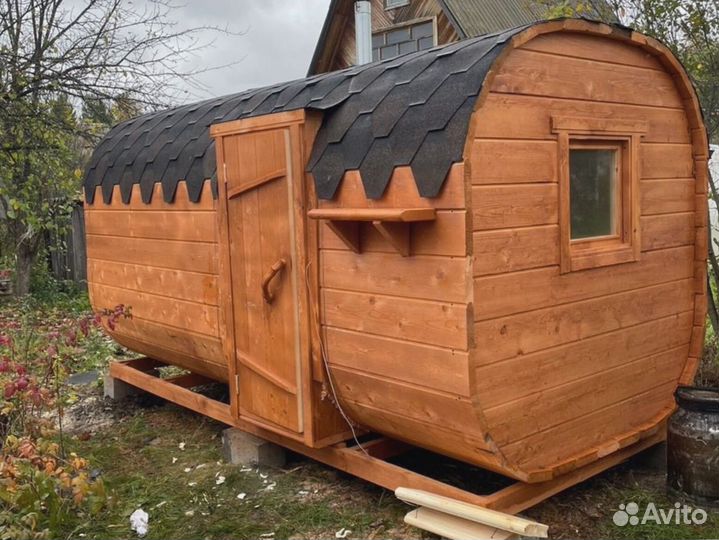 Бани из бруса от производителя