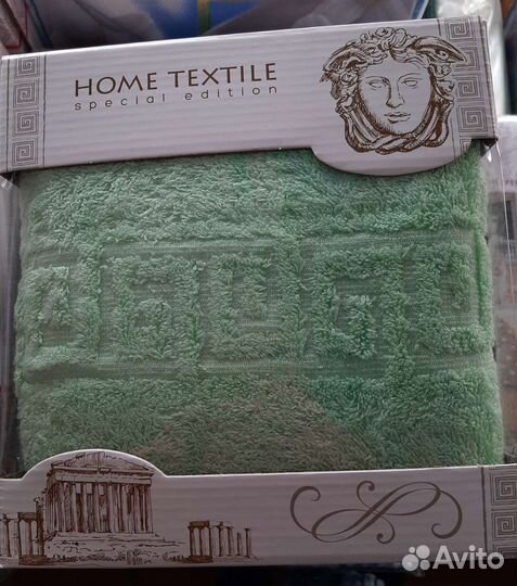 Махровое полотенце лицевое