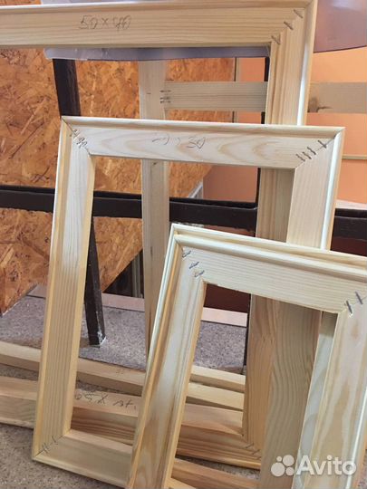 Холсты на подрамнике. Любые размеры