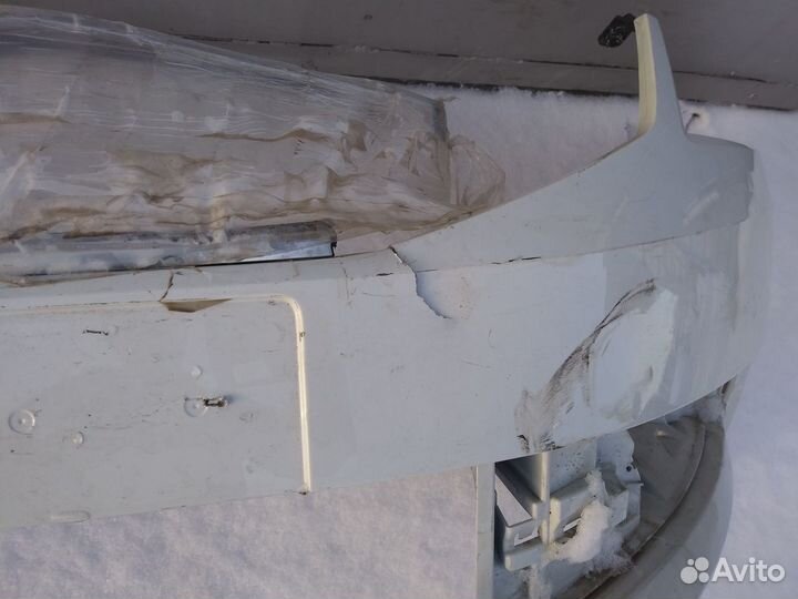 Бампер передний Skoda Octavia A7 рестайлинг