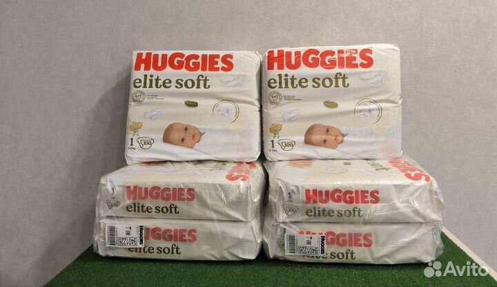 Подгузники хаггис elite soft 1 и 2