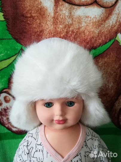 Шапка зимняя для девочки 50 52 новая