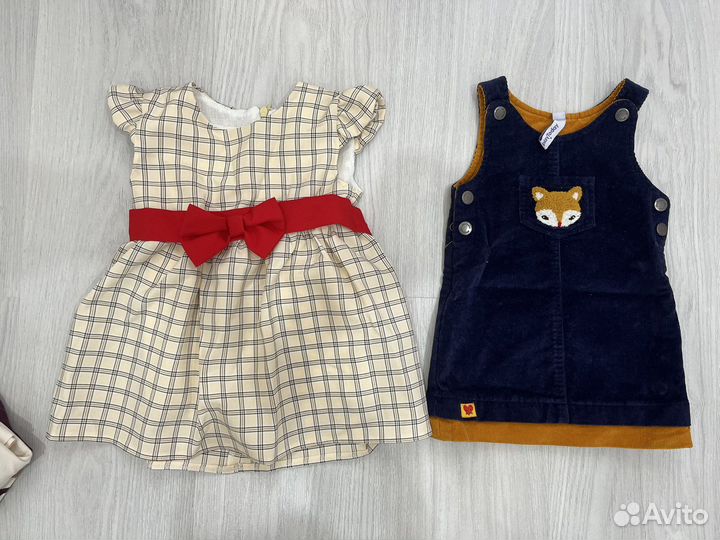 Пакетом 68-74 на девочку