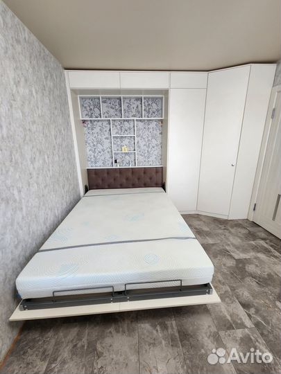 Шкаф кровать трансформер с диваном