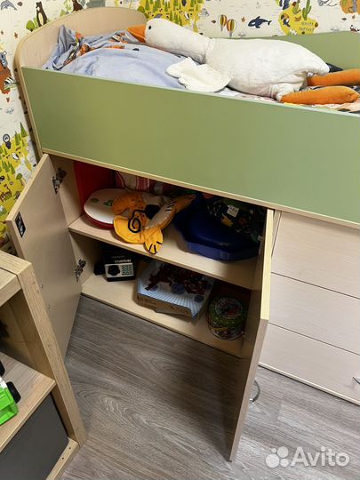 Детская кровать чердак