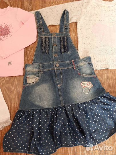 Вещи пакетом на девочку 98-104