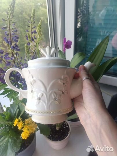 Чайник заварочный фарфор