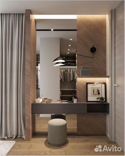 Зеркало в спальню LED