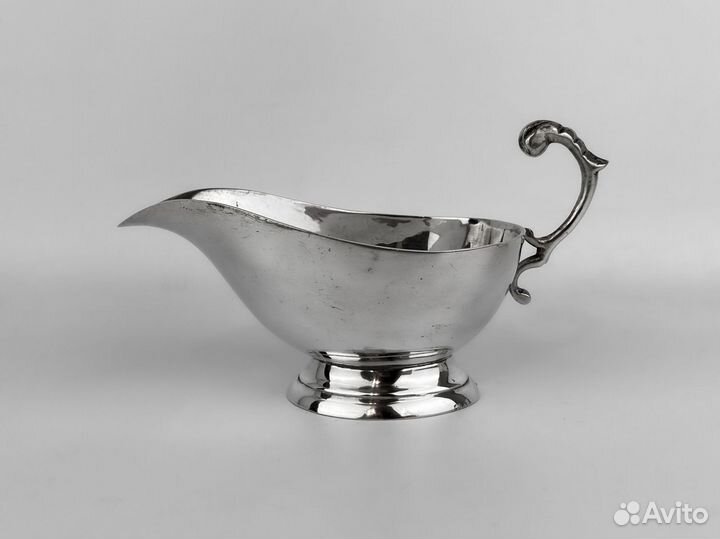 Соусник Flow. Англия, серебрение, 1890-1920 гг