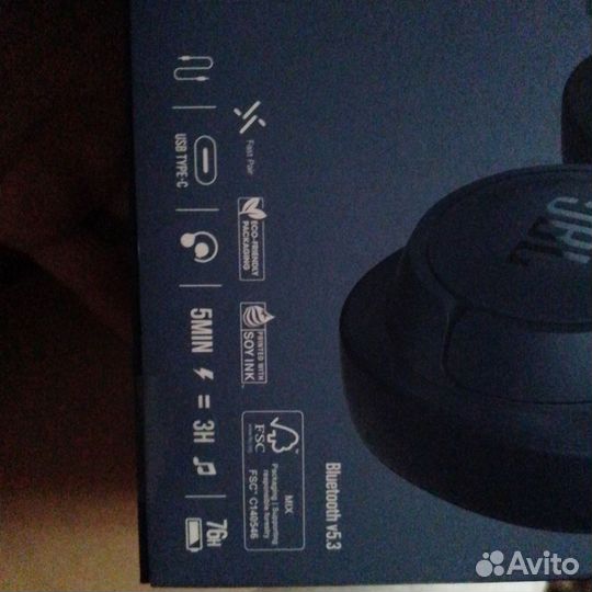 Беспроводные наушники jbl tune 720bt