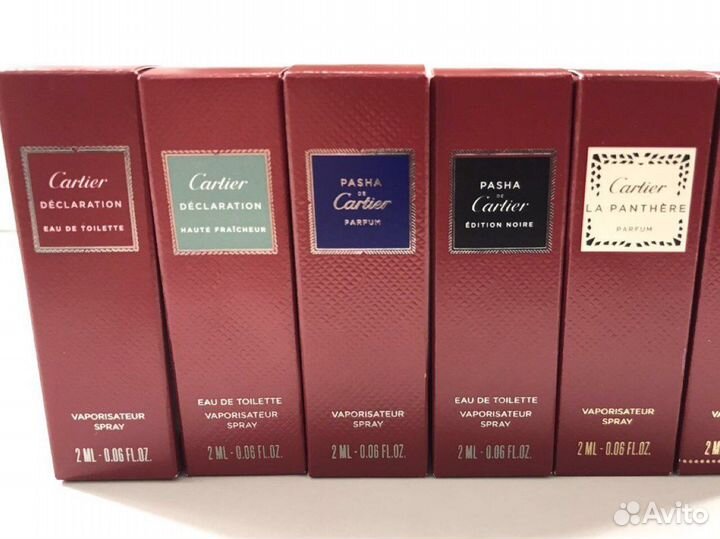 Пробники т/в Cartier