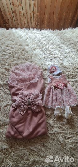 Конверт на выписку для девочки весна осень