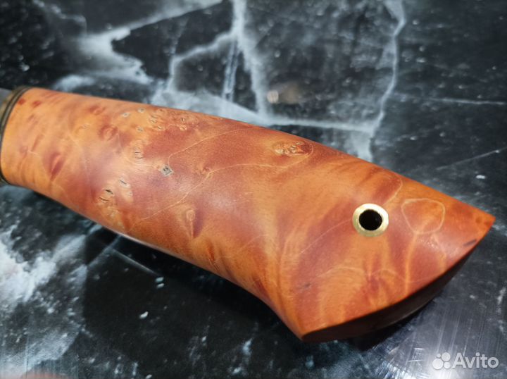 Нож охотничий из дамасской стали