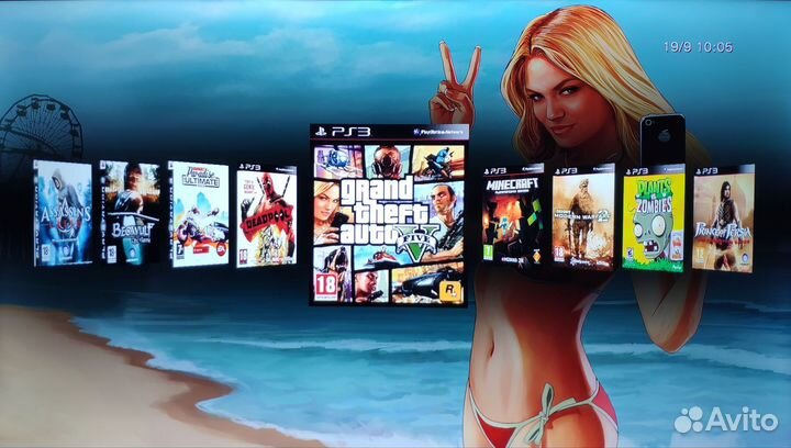 Sony PlayStation 3 Slim/Прошита-Evilnat/Игры