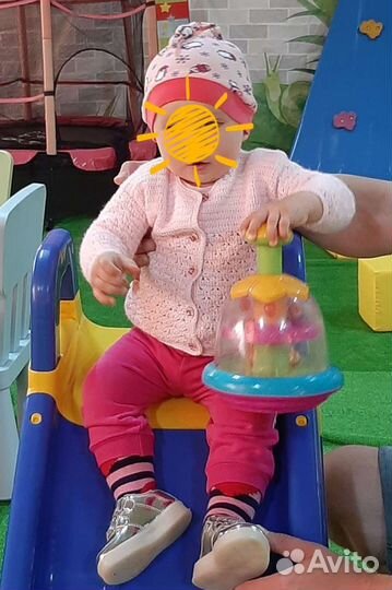 Вязаная кофта детская