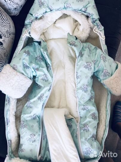 Детский зимний комбинезон