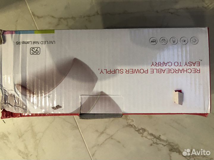 Лампа для маникюра новая