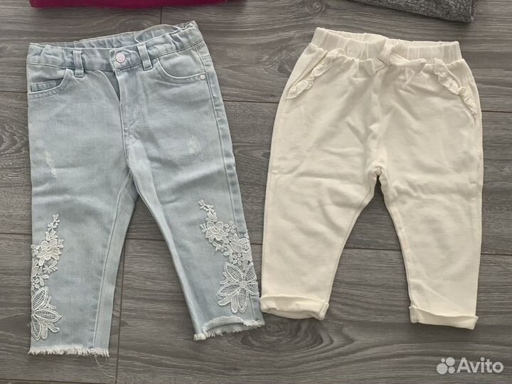 Детские вещи пакетом 80 86 92