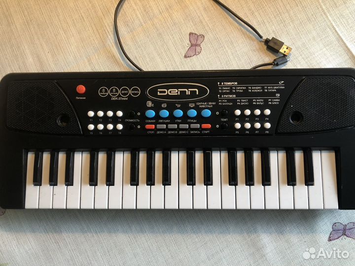 Синтезатор детский Denn