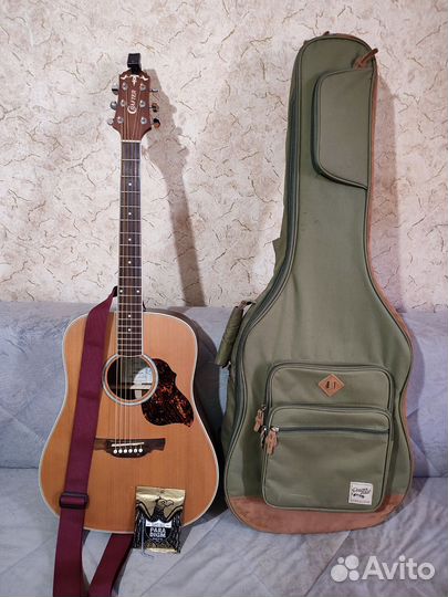 Crafter D7/NC Кедр и Парадигм Гитарный Клуб