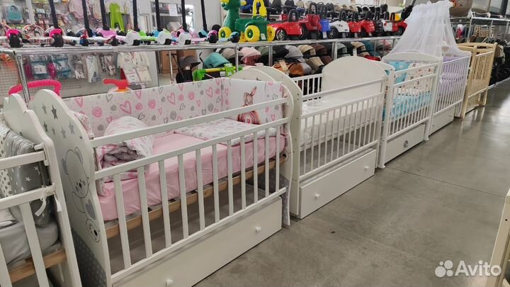 Детская кроватка от рождения в наличии-новые