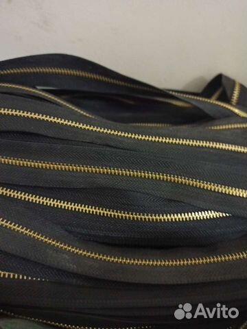 Молнии металл в рулонах, пуговицы, кант