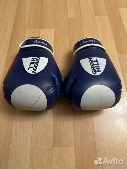 Боксерские перчатки 10 oz green hill