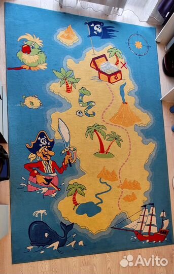 Ковер детский пират 203/306