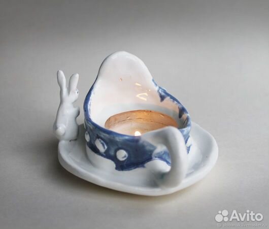 Подсвечник керамический 