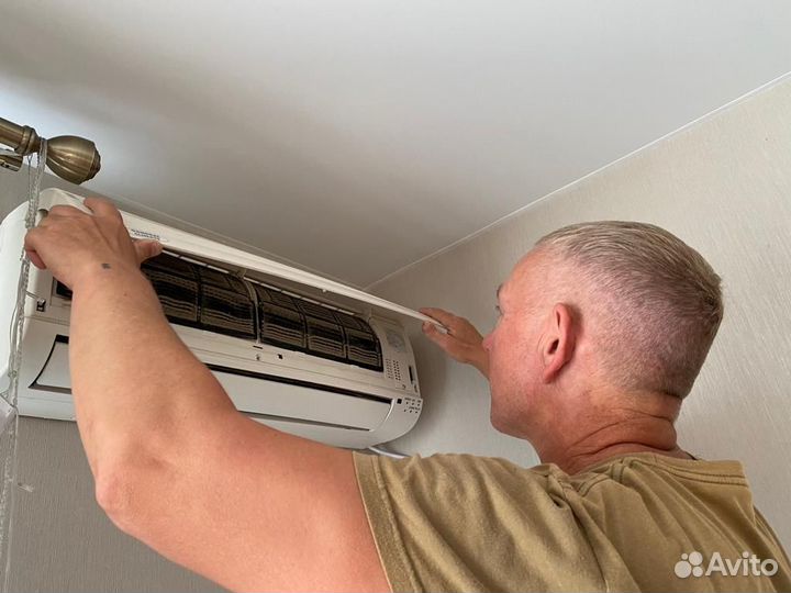 Ремонт сплит систем / Чистка, заправка