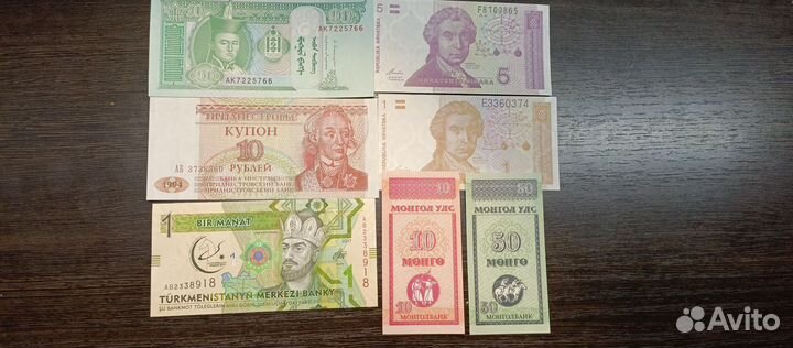 Банкноты мира, наборы