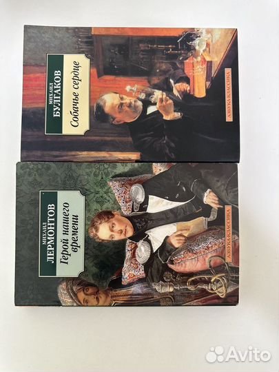 Герой нашего времени,Собачье сердце(2 книги)