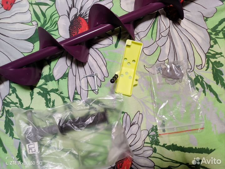 Шнек под шуруповерт с адаптером 130