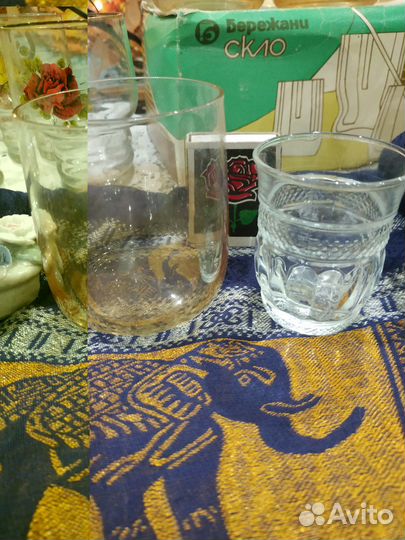 Стаканы рюмки СССР новые
