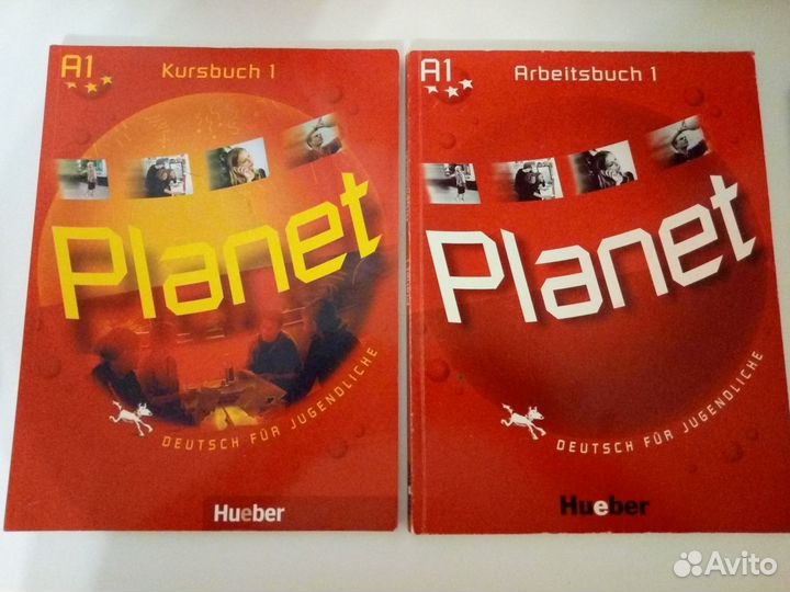 Planet 1 Kursbuch Учебник и раб тетрадь немец яз