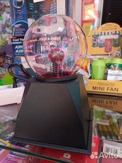 Плазменный шар plasma light 10см