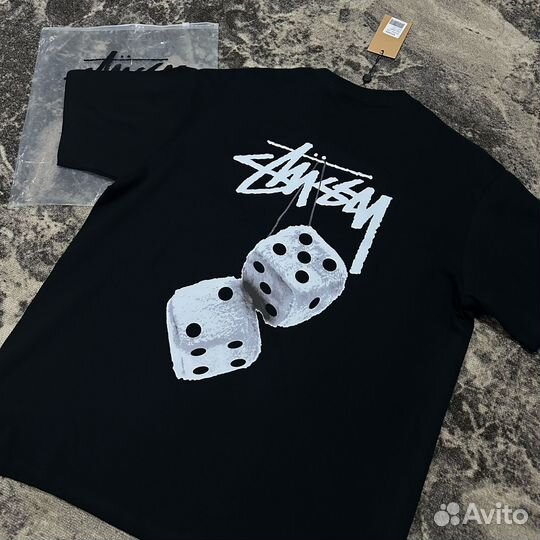 Футболка Stussy кубики