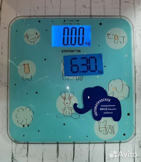 Весы электронные напольные