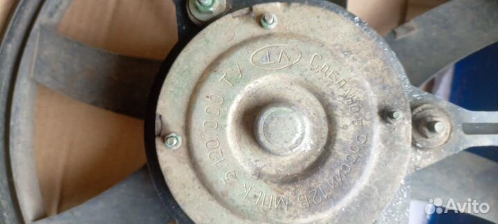 Вентилятор системы охлаждения лада калина