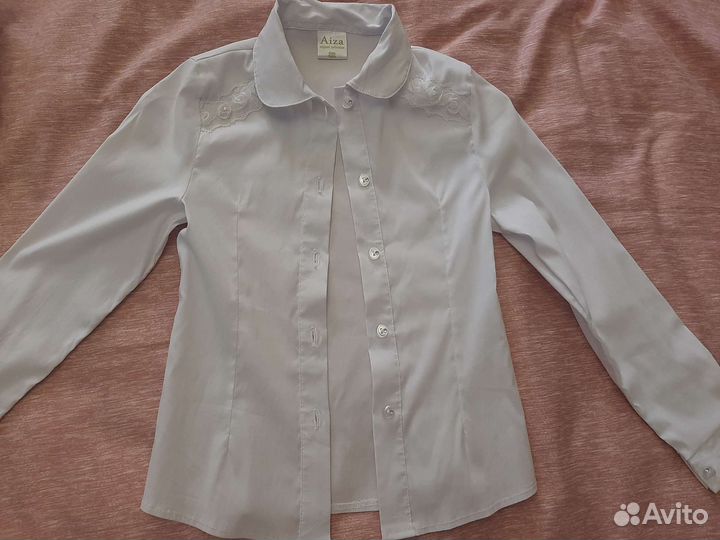 Рубашка белая на девочку