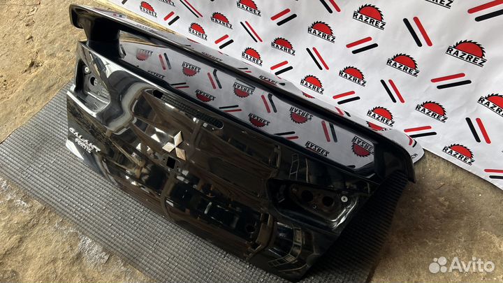 Крышка багажника mitsubishi lancer 10 спойлер