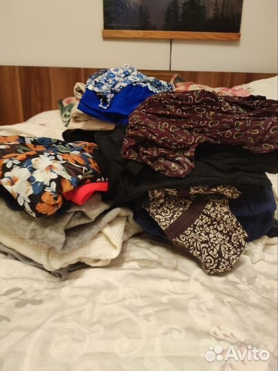 Огромный пакет женской одежды xs