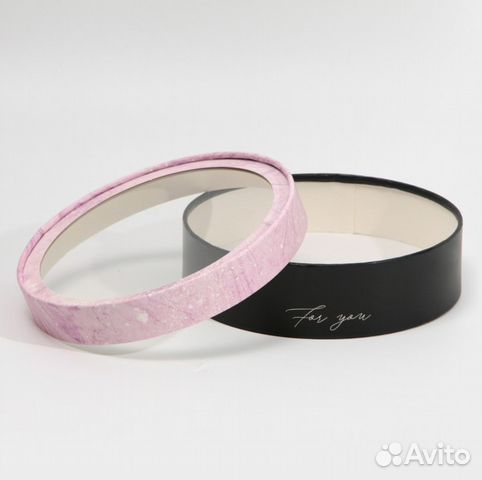 Коробка тубус с окном «For you»