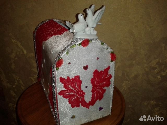 Сундук/казна для сбора денег на свадьбе