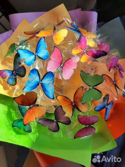 Букет с бабочками