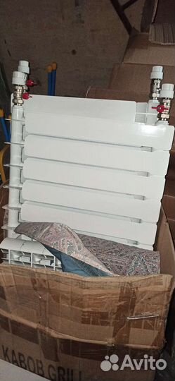 Радиаторы отопления биметаллические нов. и бу