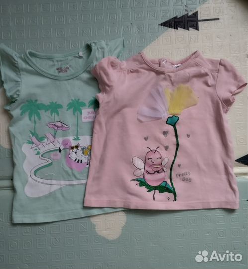 Одежда пакетом для девочки 80-86
