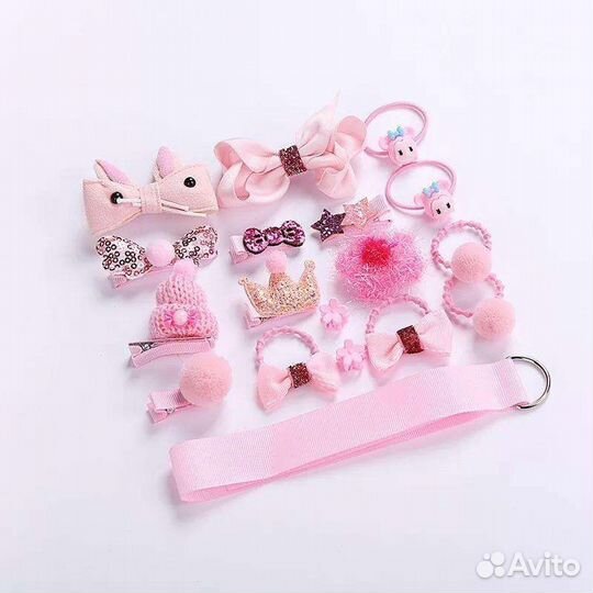 Набор резинок и заколок