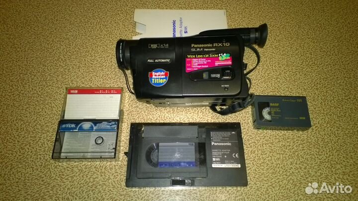 VHS,VHS-C,Video 8,Hi8,mini DV,слайды,аудио