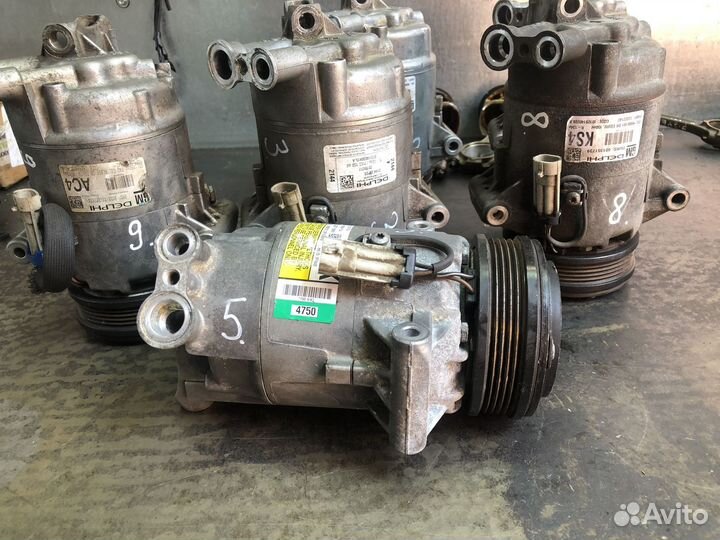 Компрессор кондиционера Opel Astra H / Zafira B